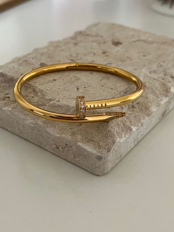 NAIL BANGLE CUFF BRACELET